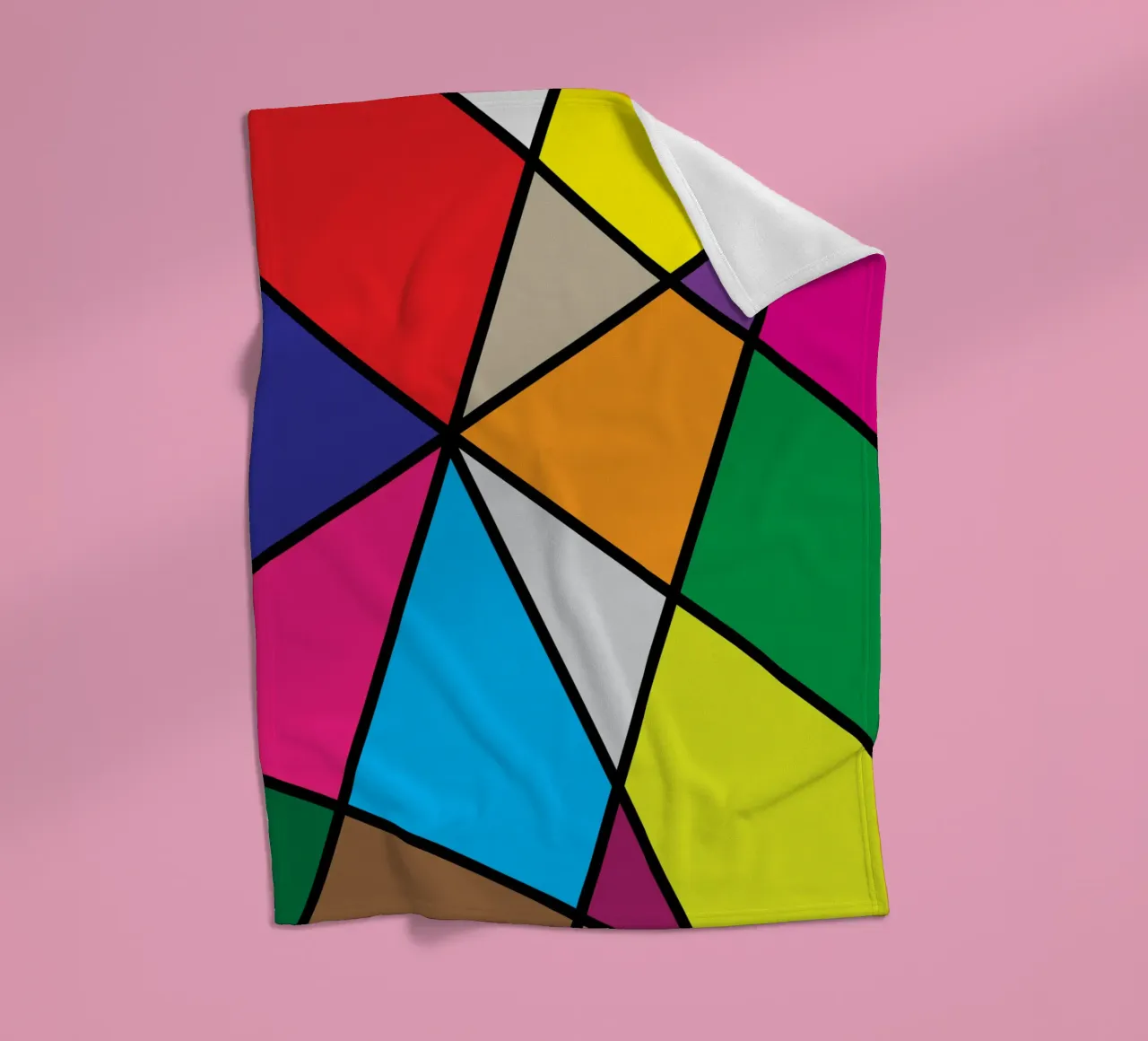 puzzle color pallette coperta in pile da boeboe