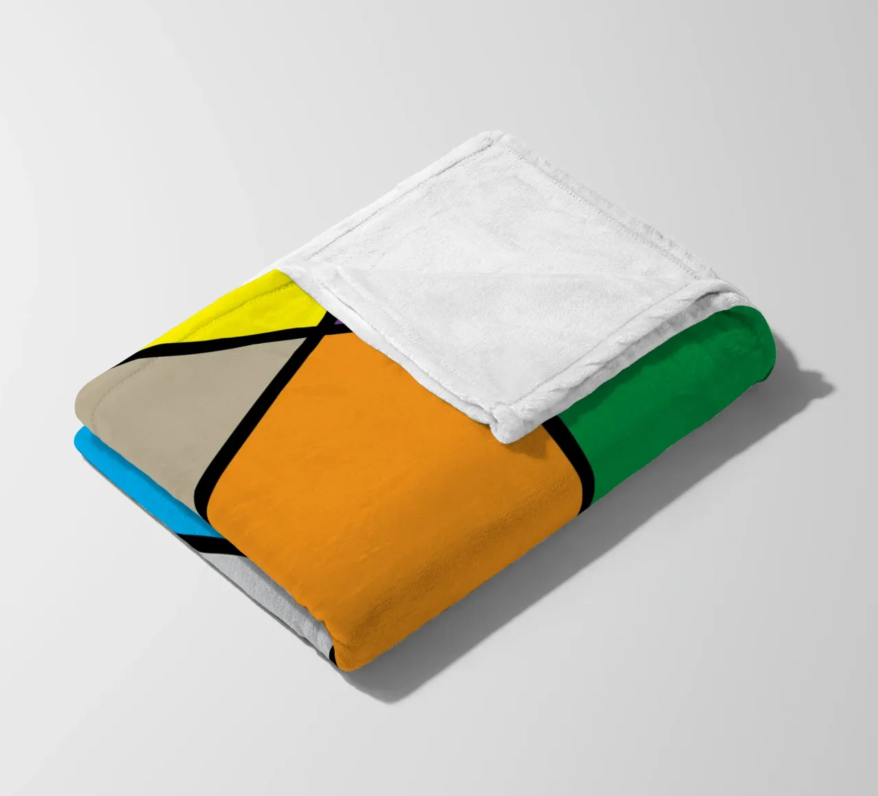 puzzle color pallette coperta in pile da boeboe