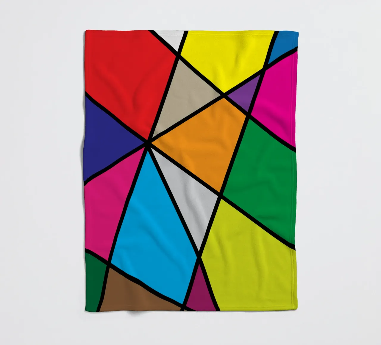 puzzle color pallette coperta in pile da boeboe