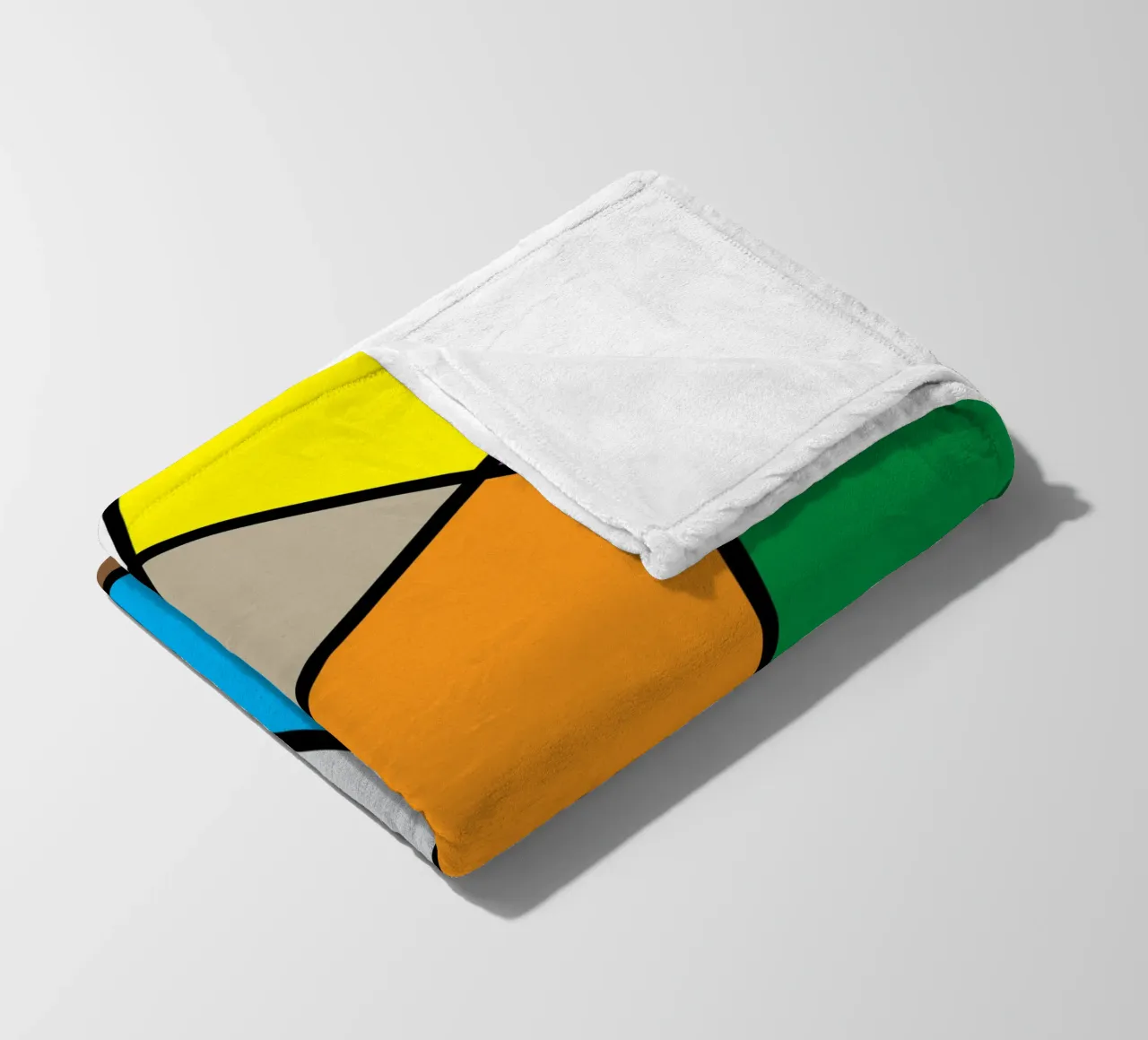 puzzle color pallette coperta in pile da boeboe