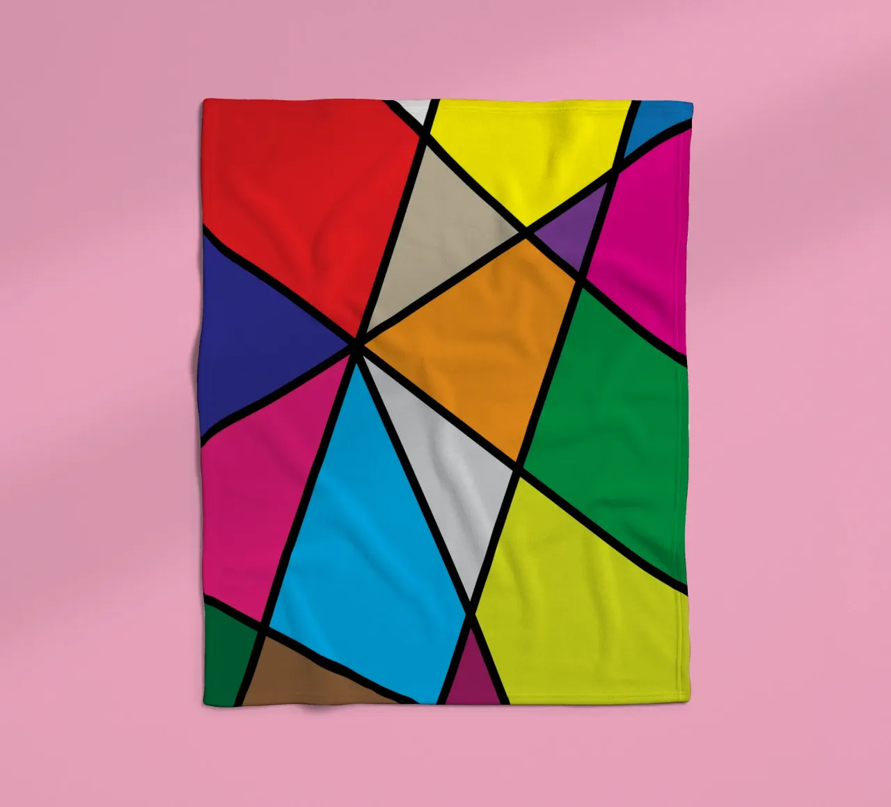 puzzle color pallette coperta in pile da boeboe