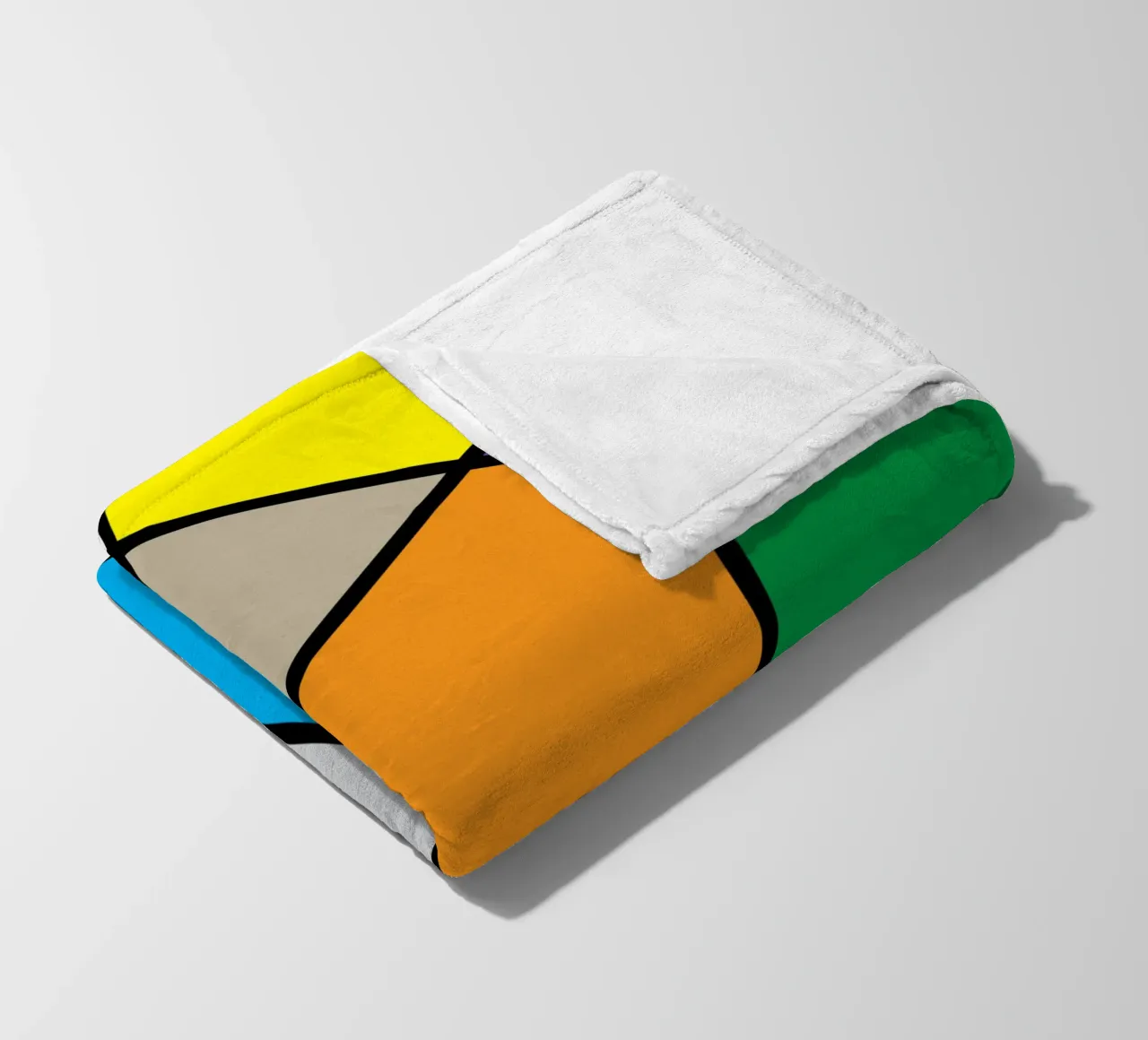 puzzle color pallette coperta in pile da boeboe