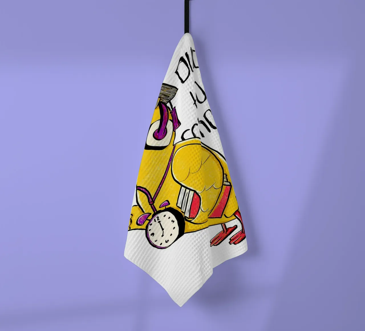 duck to work art torchon de bazi