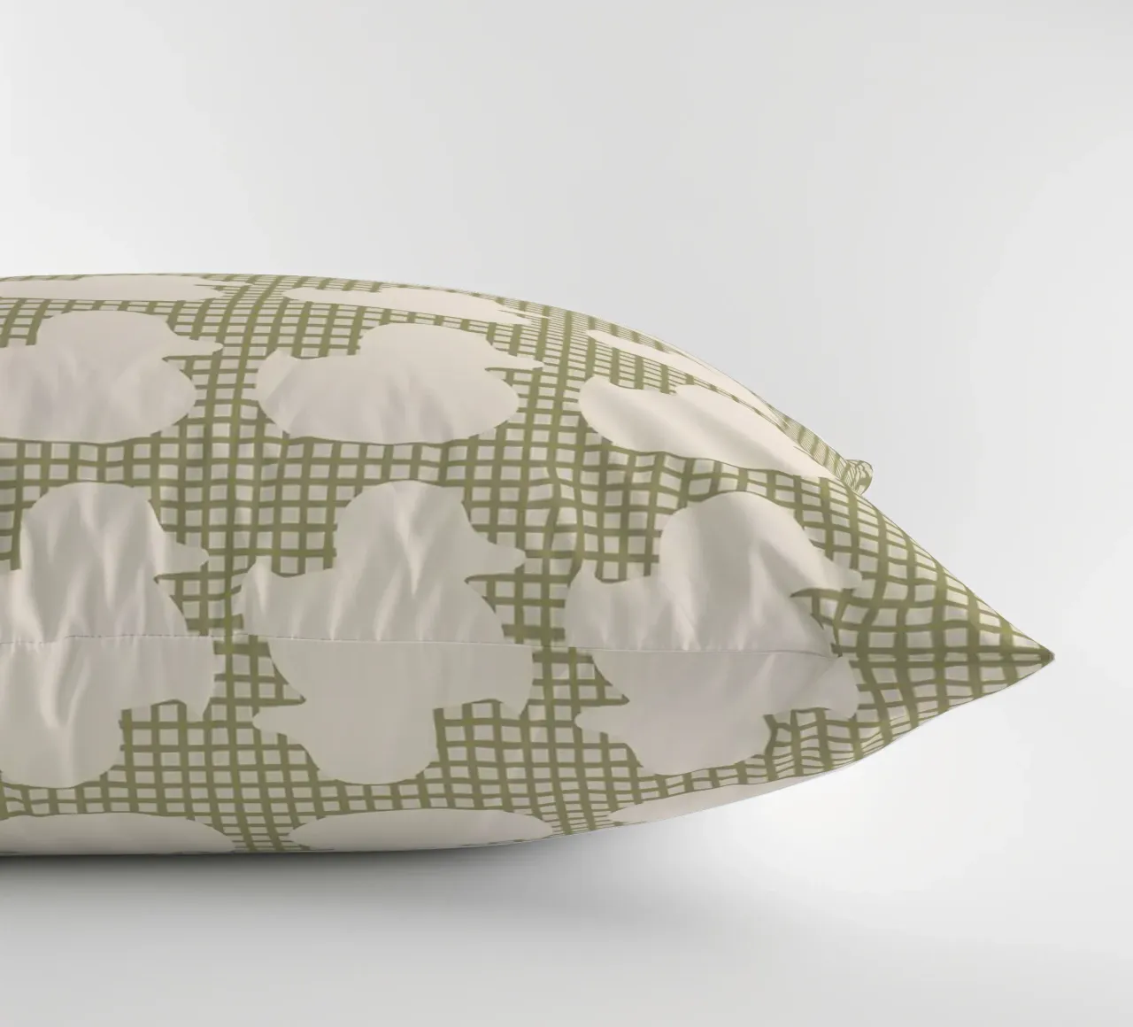 Modello di anatra con un'anatra d'oro cuscino da bazi