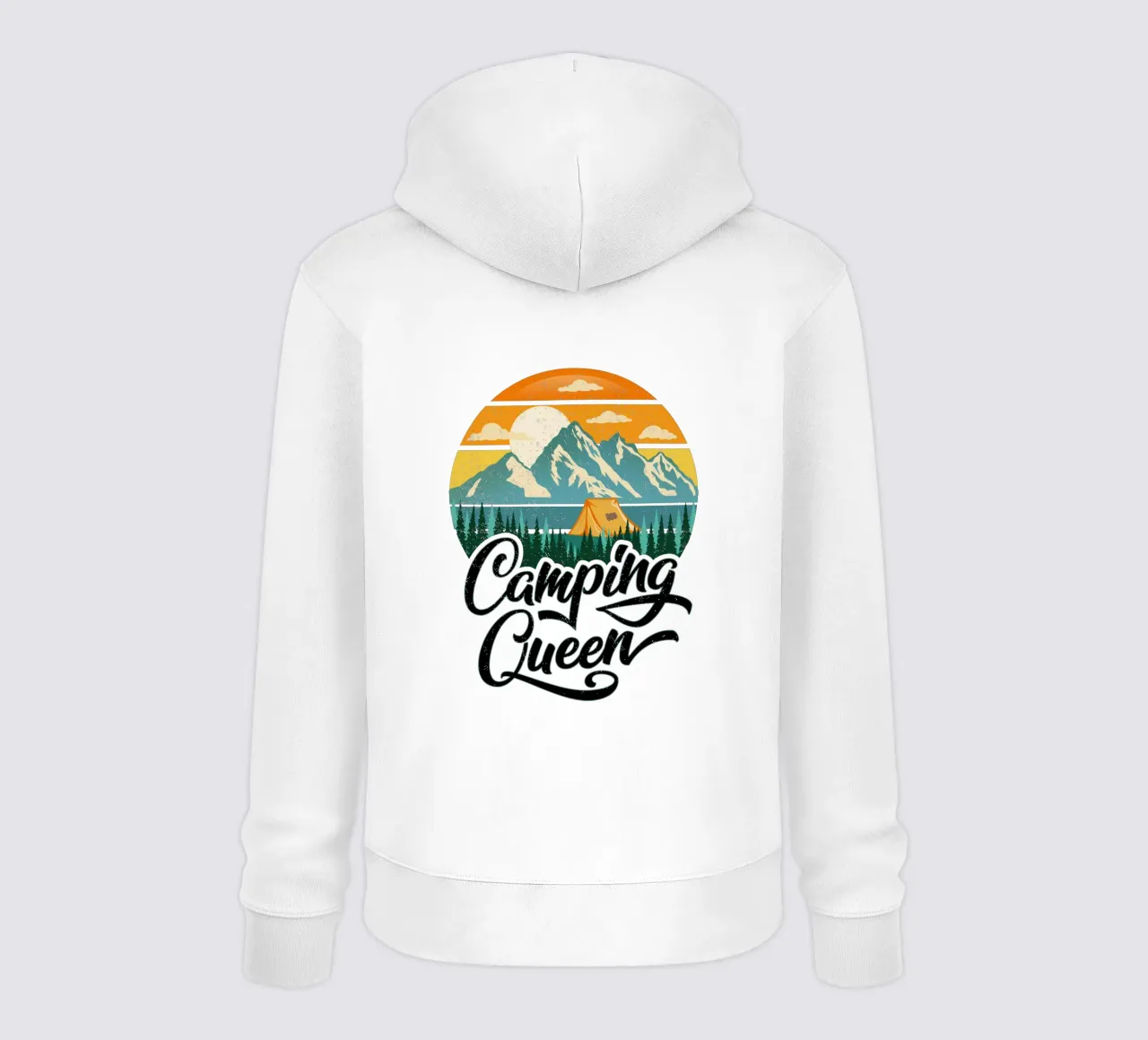 Campeggio Regina felpa con cappuccio da CalliLetters