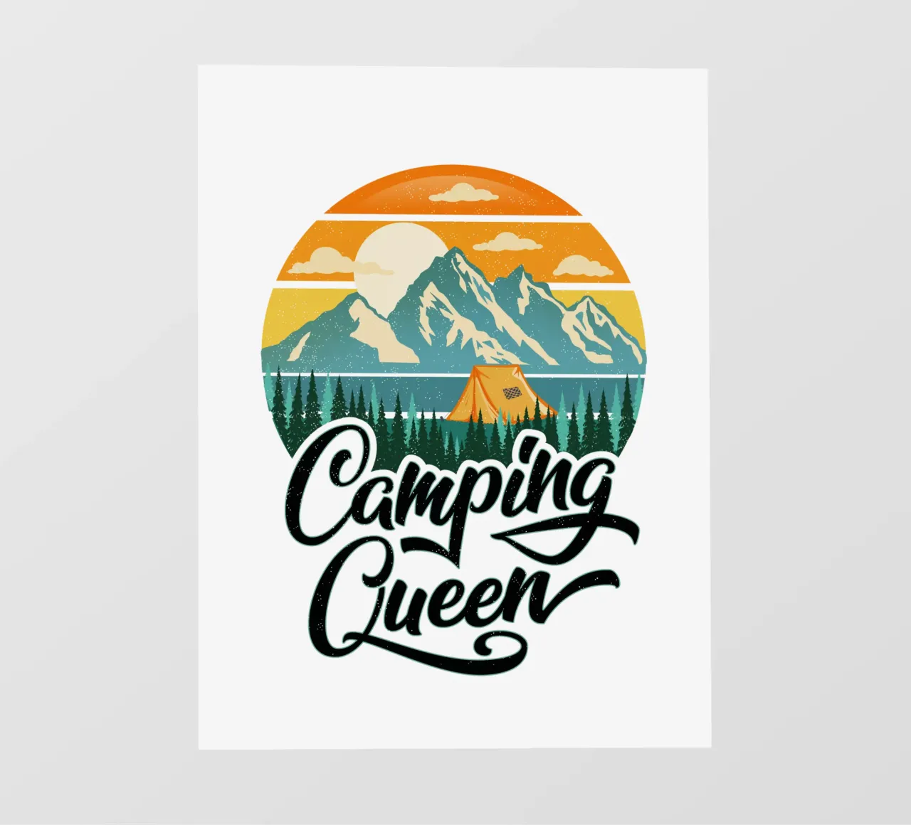 Campeggio Regina telo in pvc da CalliLetters