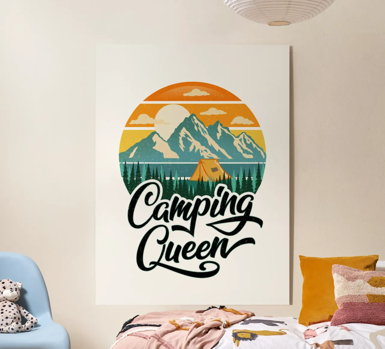 Campeggio Regina plexiglass da CalliLetters