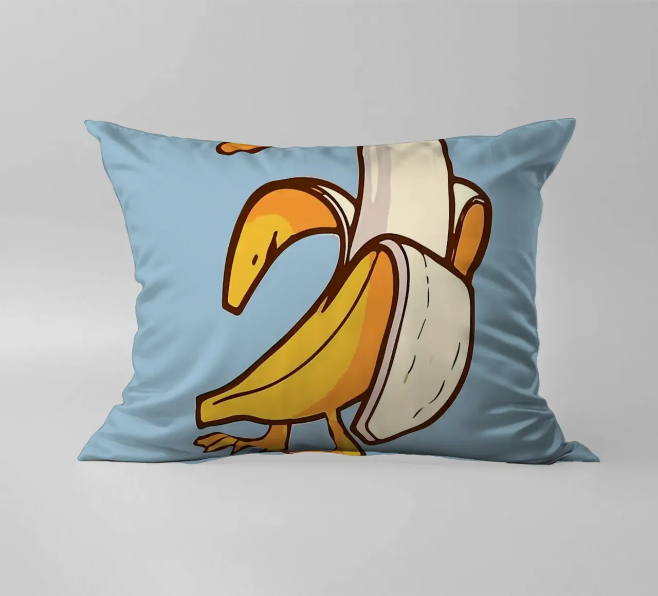 Anatra in una buccia di banana cuscino da bazi