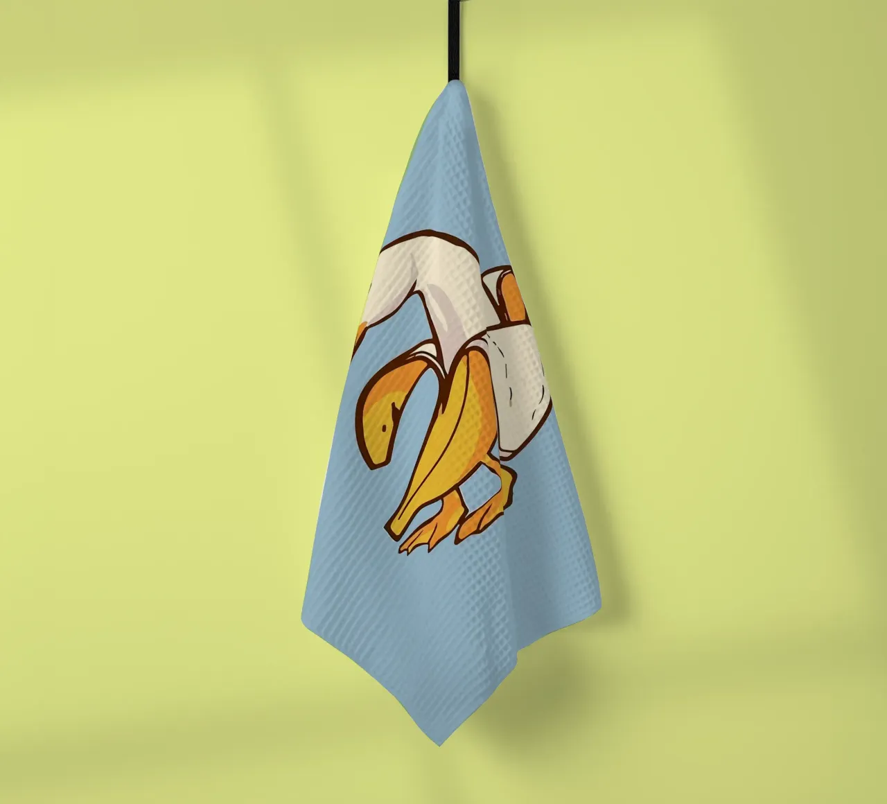 Canard dans une peau de banane torchon de bazi