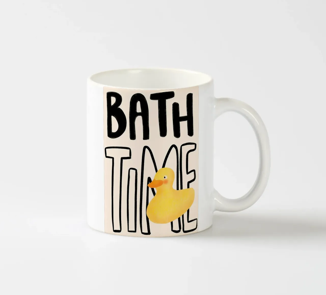 Il bagno con l'anatra di gomma tazza in ceramica da bazi
