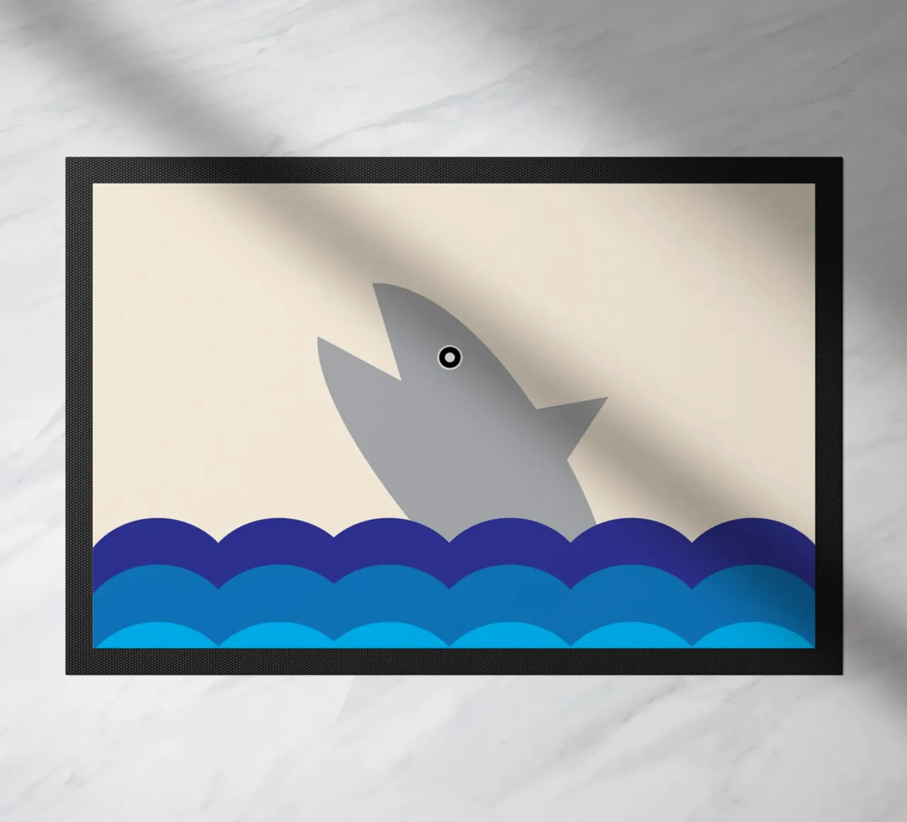 squalo nel mare zerbino da boeboe