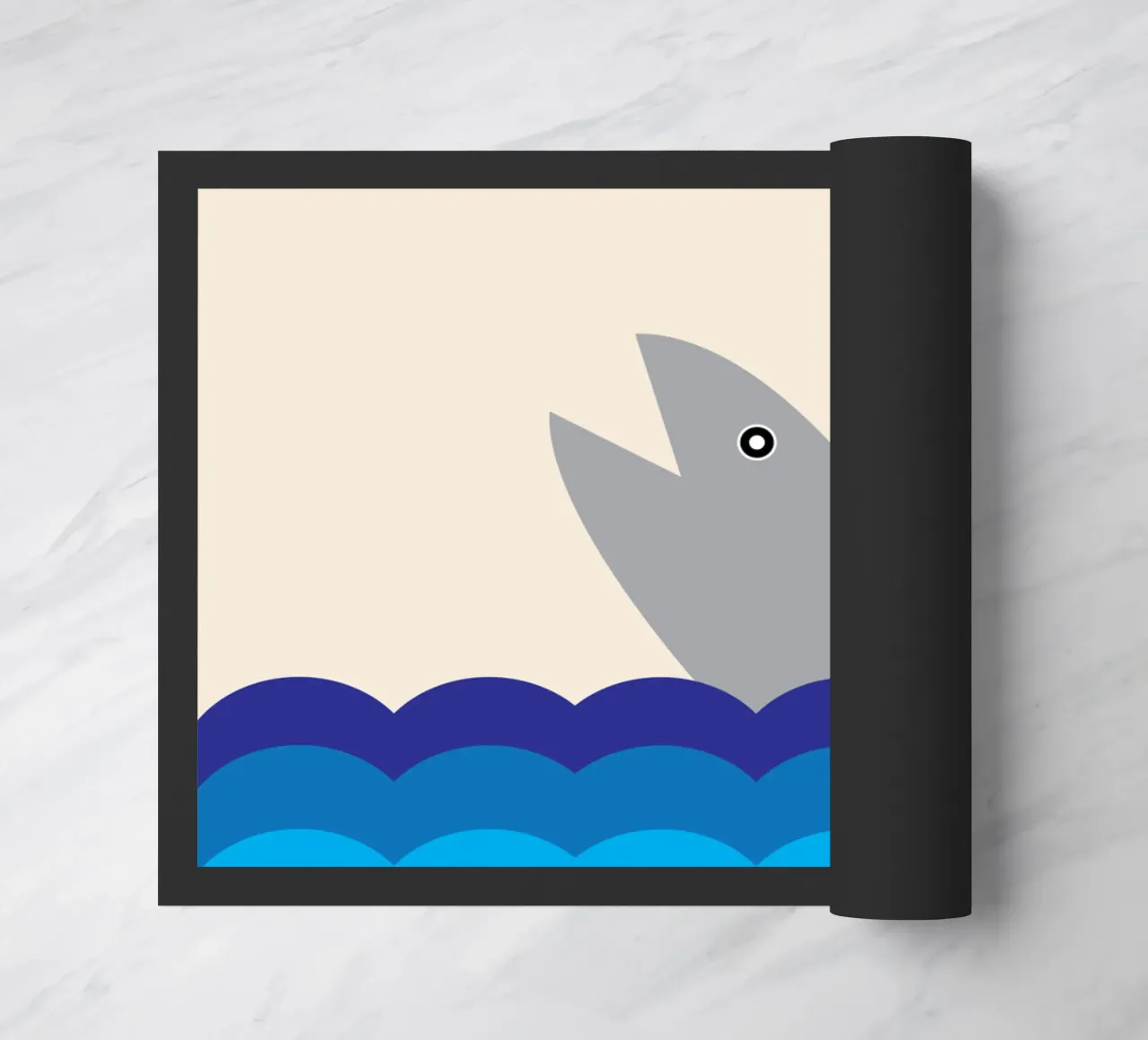 squalo nel mare zerbino da boeboe