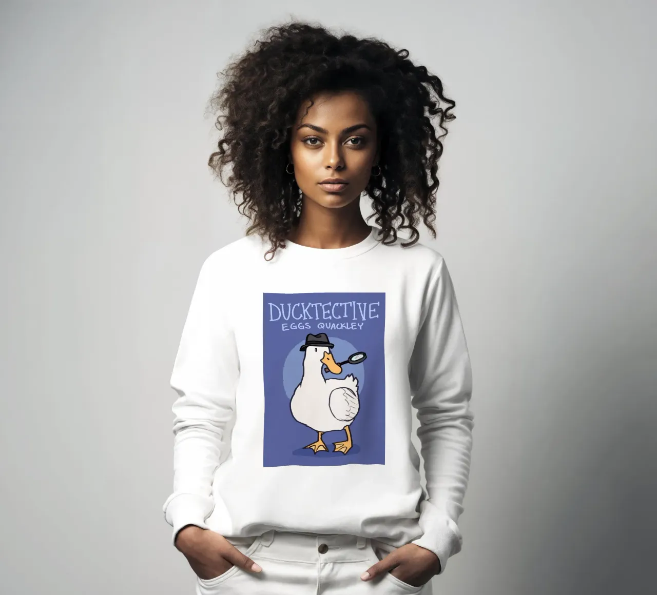 Uova Anatraie Quackley felpa da bazi