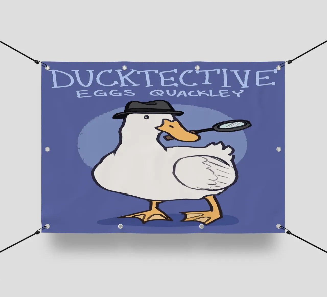Uova Anatraie Quackley telo in pvc da bazi