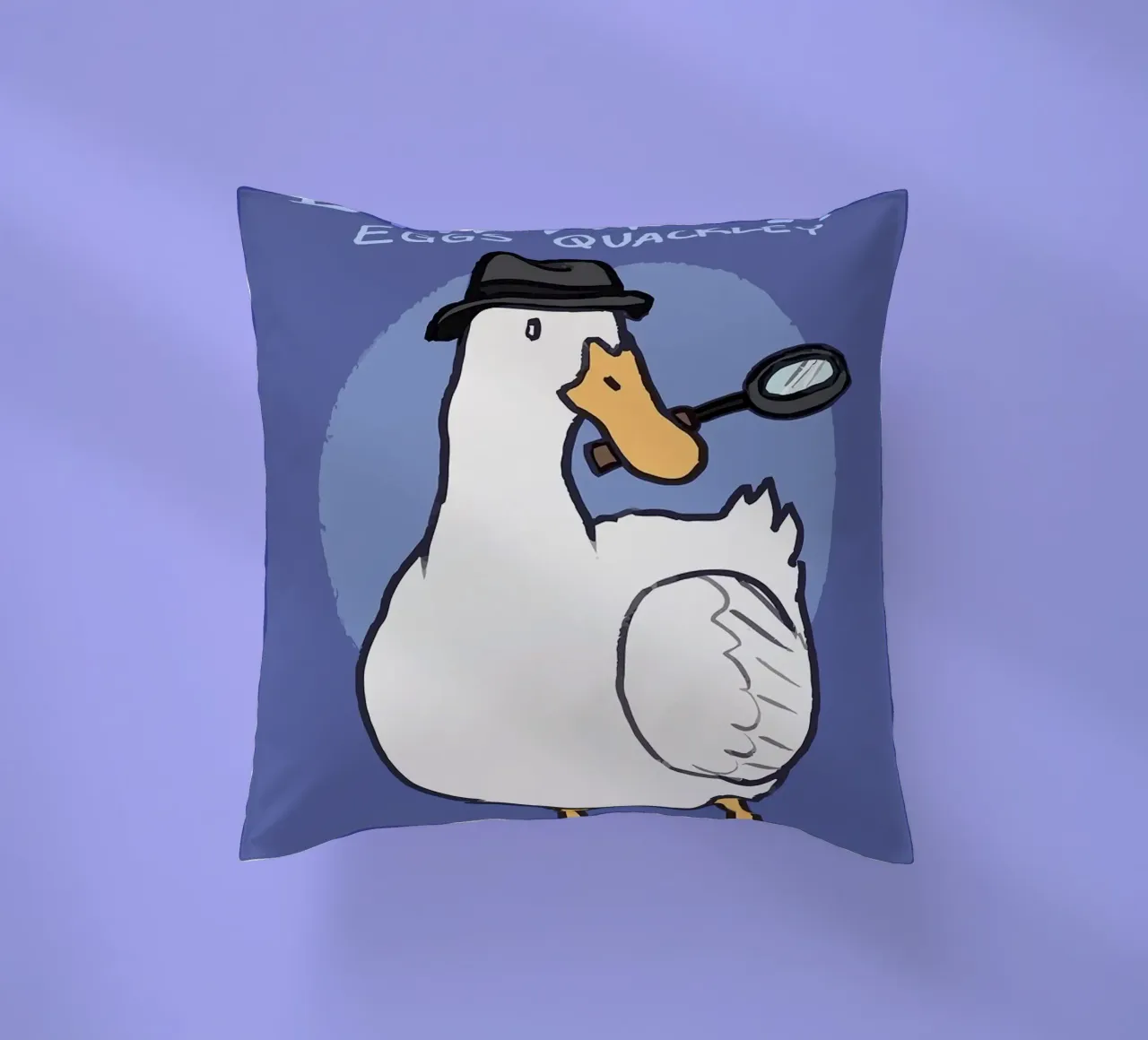 Uova Anatraie Quackley cuscino da bazi