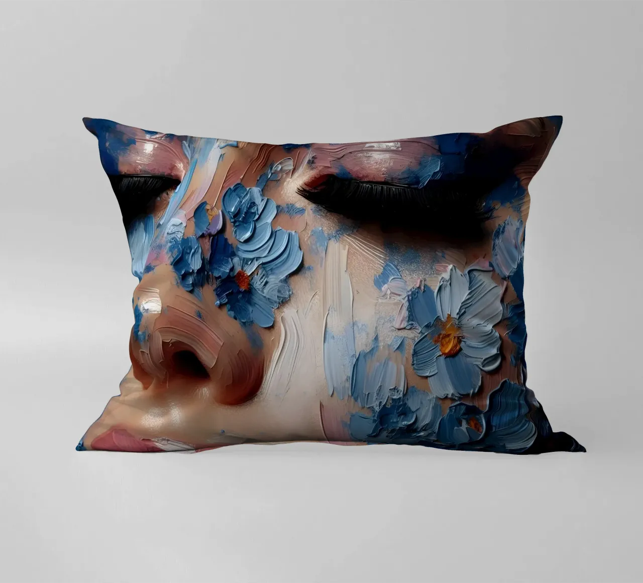 RAGAZZA DEI FIORI cuscino da ARTOMATIC