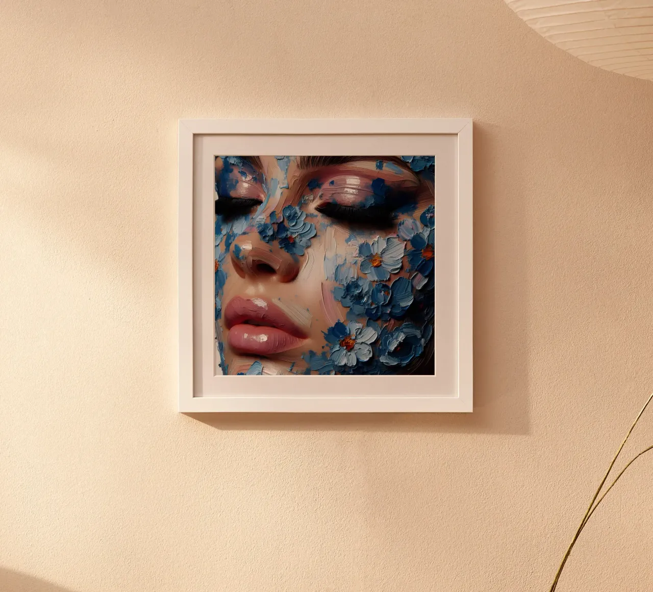 RAGAZZA DEI FIORI carta hahnemühle da ARTOMATIC