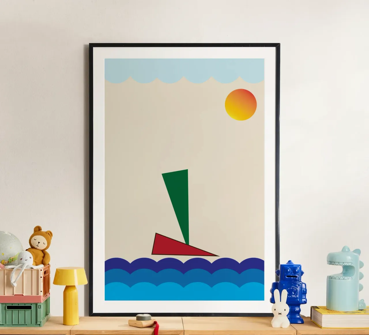nave sull'oceano carta hahnemühle da boeboe