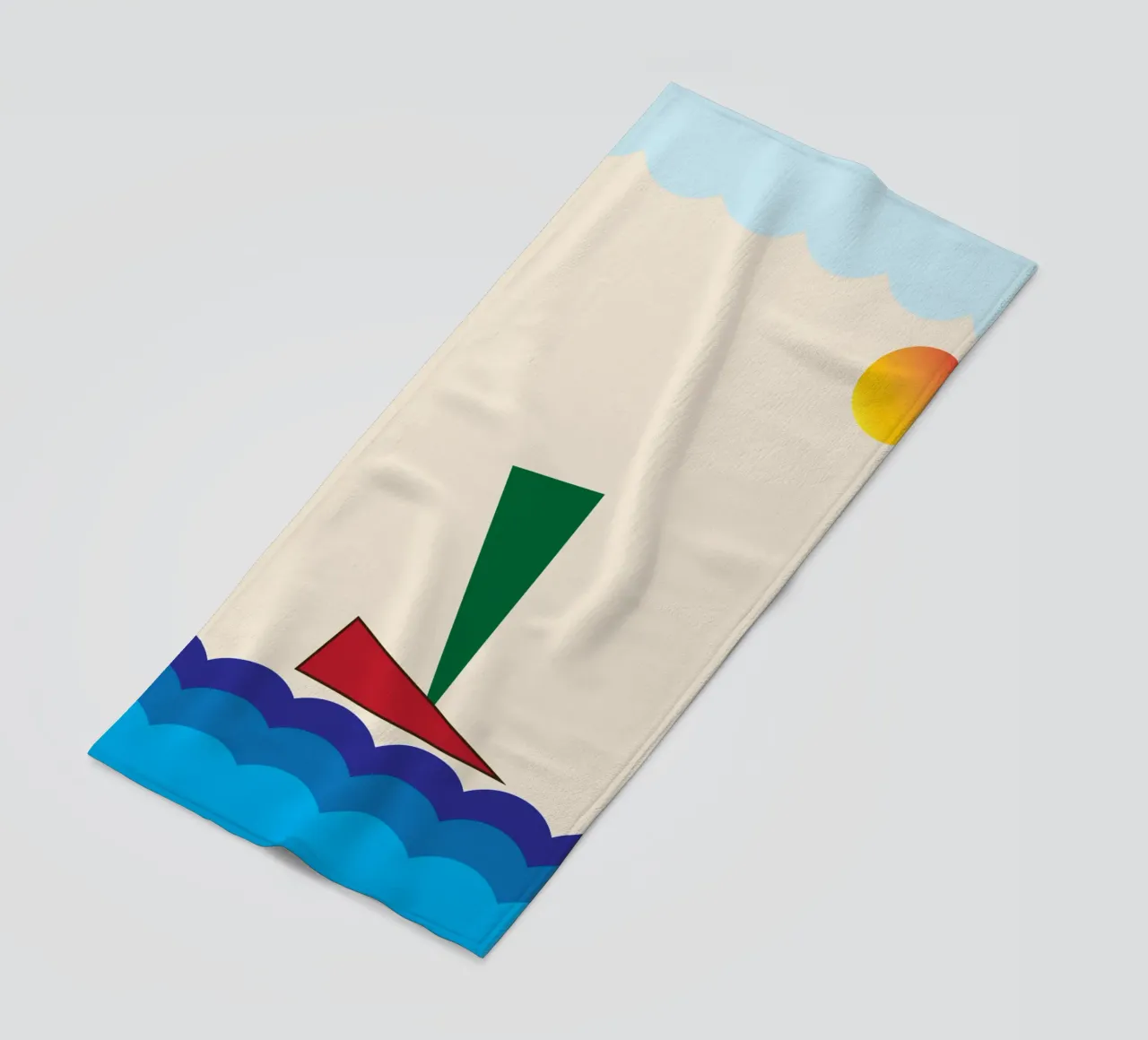 nave sull'oceano telo mare da boeboe