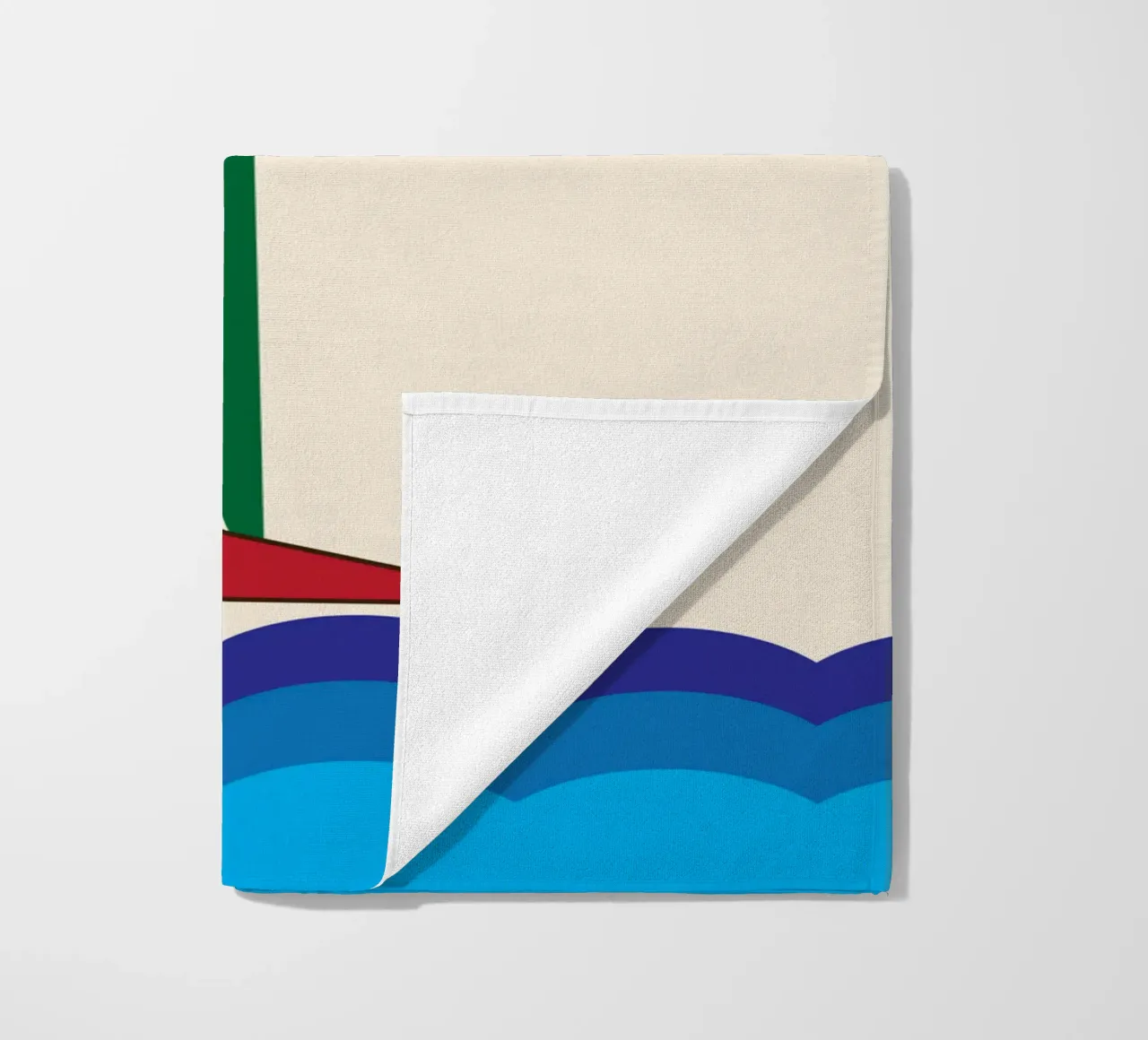 nave sull'oceano telo mare da boeboe