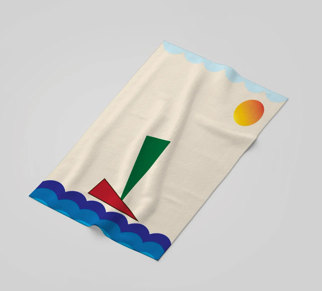 nave sull'oceano telo mare da boeboe