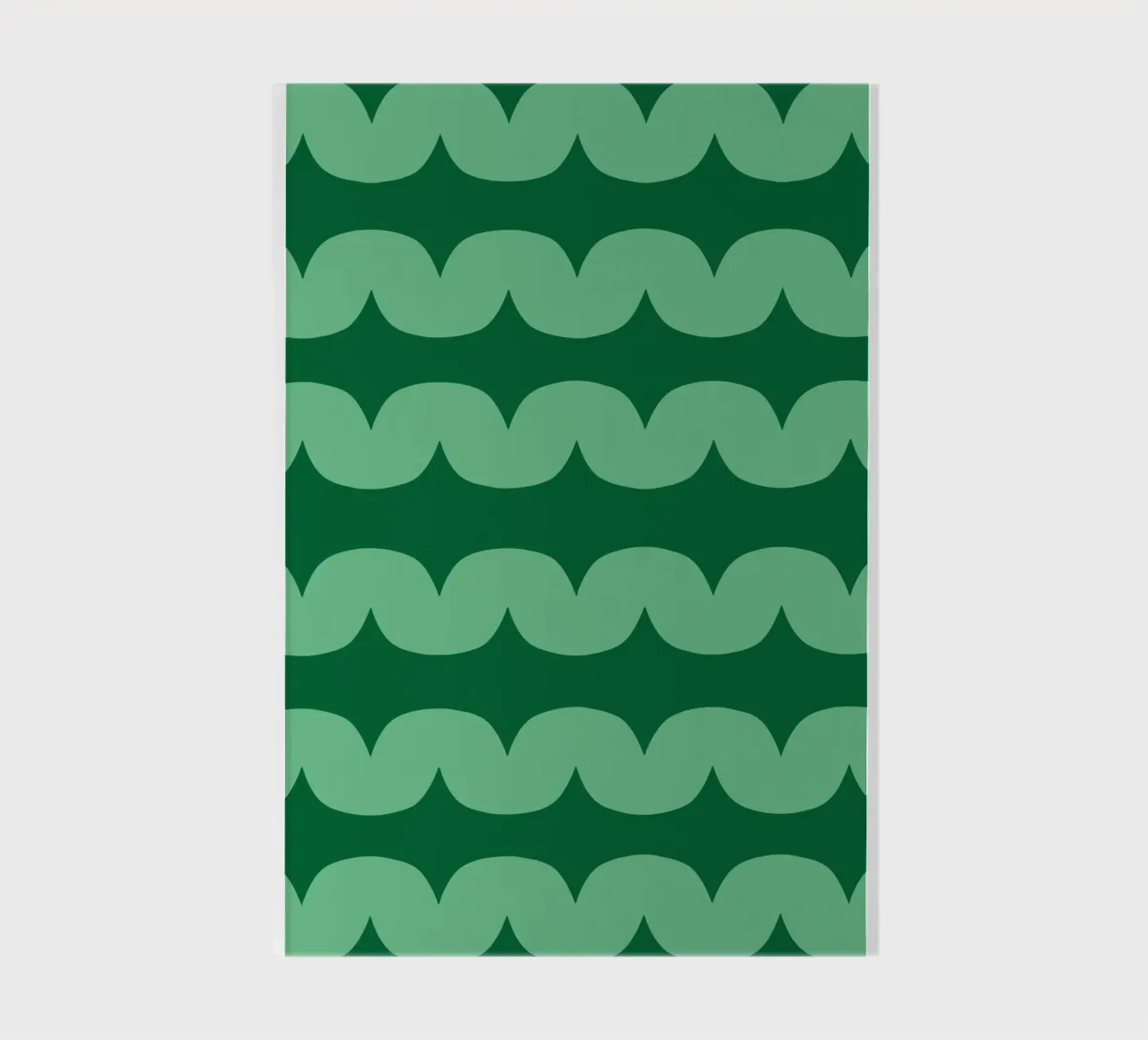 watermelon striped motif notebook by boeboe