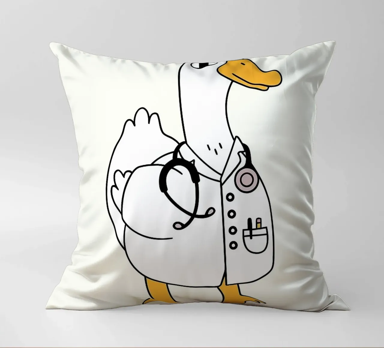 Illustrazione di Ducktor cuscino da bazi