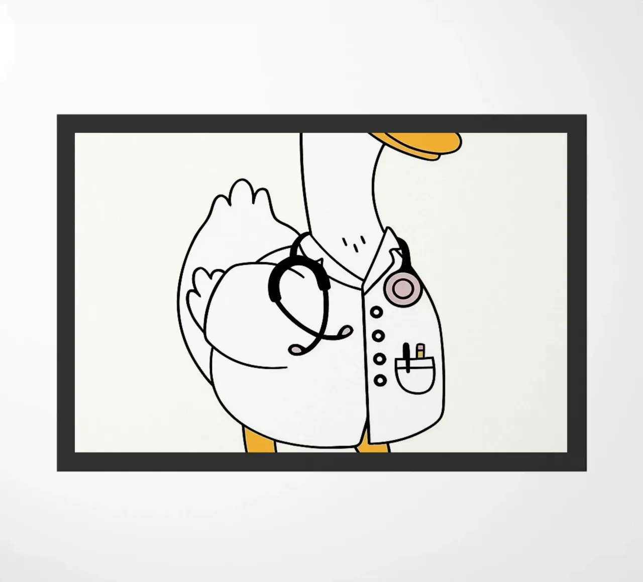 Illustrazione di Ducktor zerbino da bazi