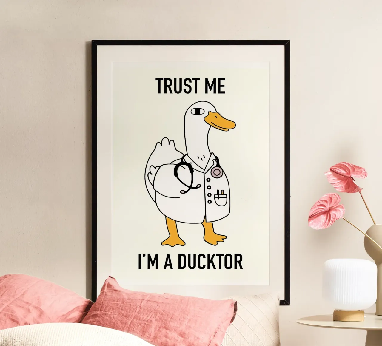Illustrazione di Ducktor carta hahnemühle da bazi