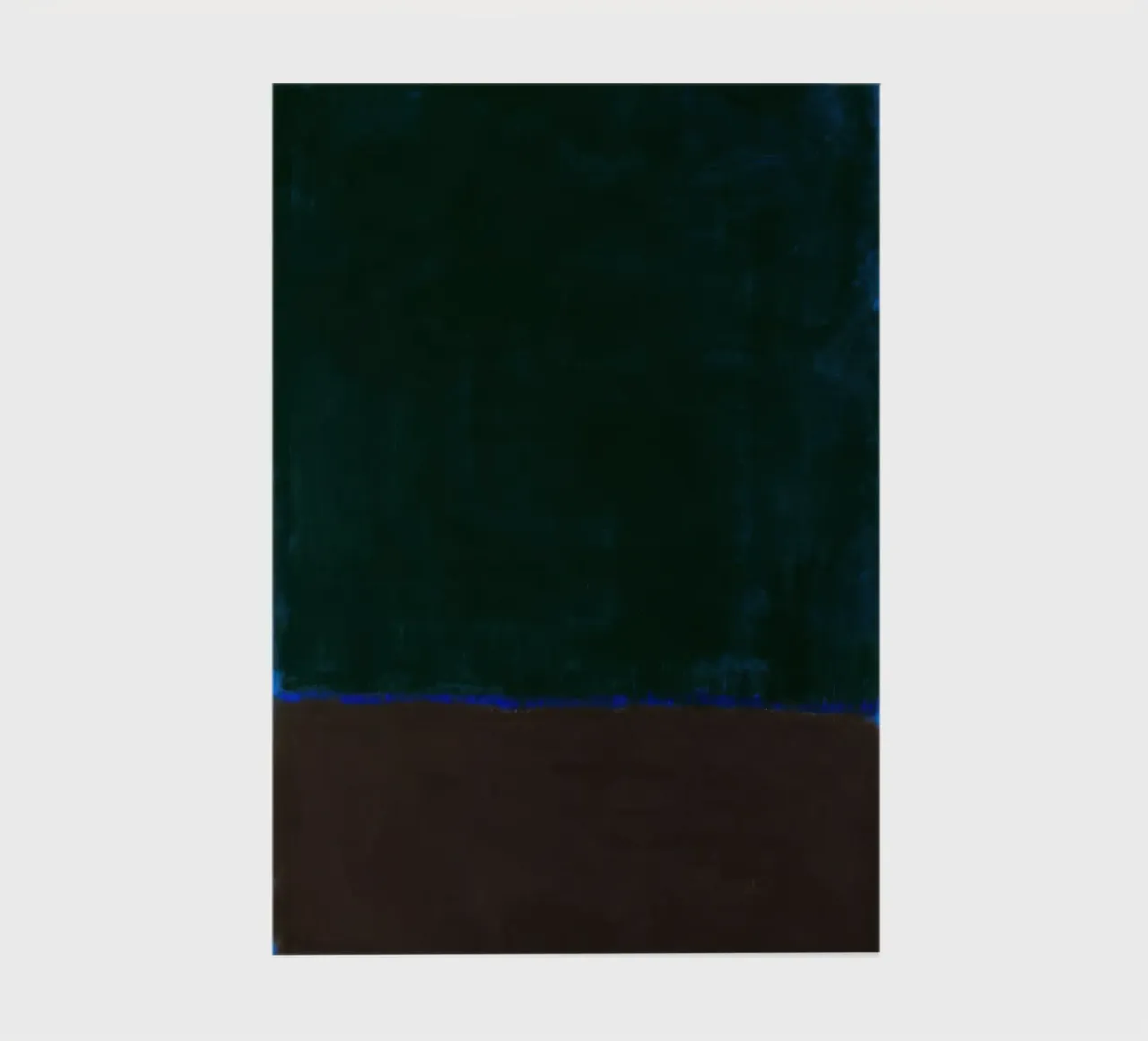 Mark Rothko Marrone e nero su blu diario da traveler
