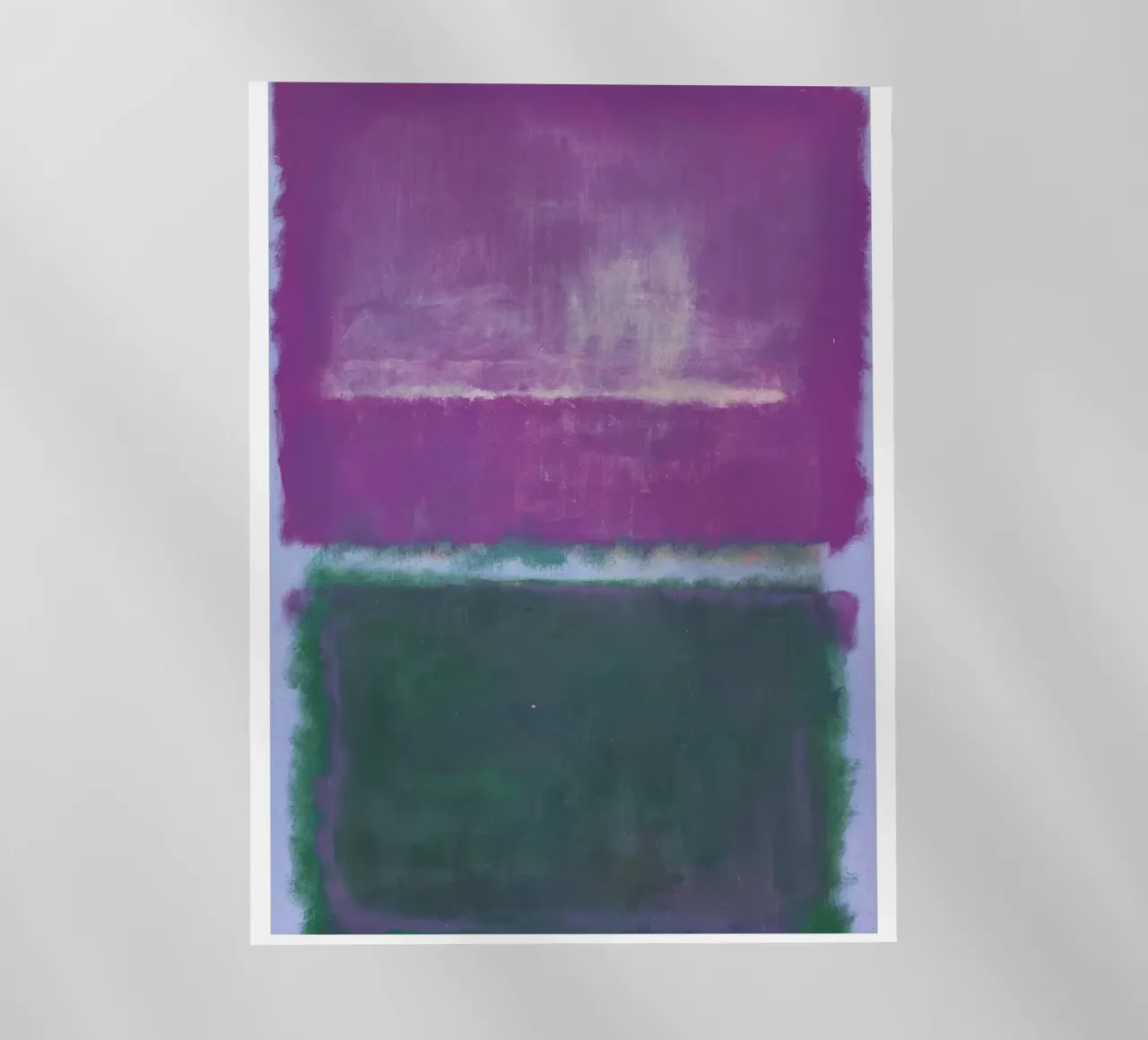 Mark Rothko Lavanda e verde pellicola backlit da traveler