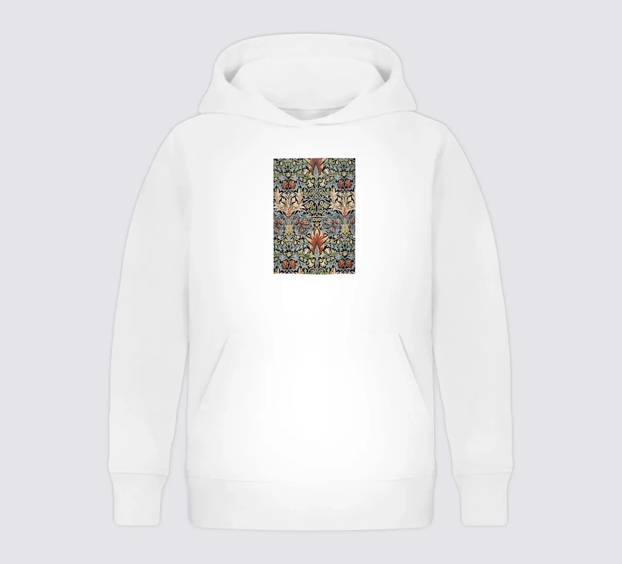 Tessuto stampato con testa di serpente felpa bambino con cappuccio da arleneturnershop