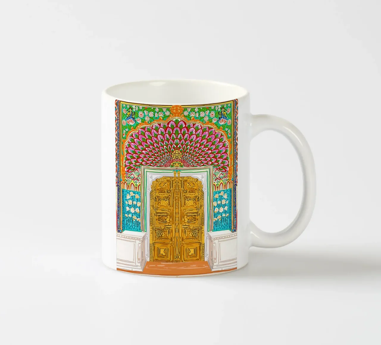 Ingresso al Palazzo di Jaipur tazza in ceramica da 83oranges