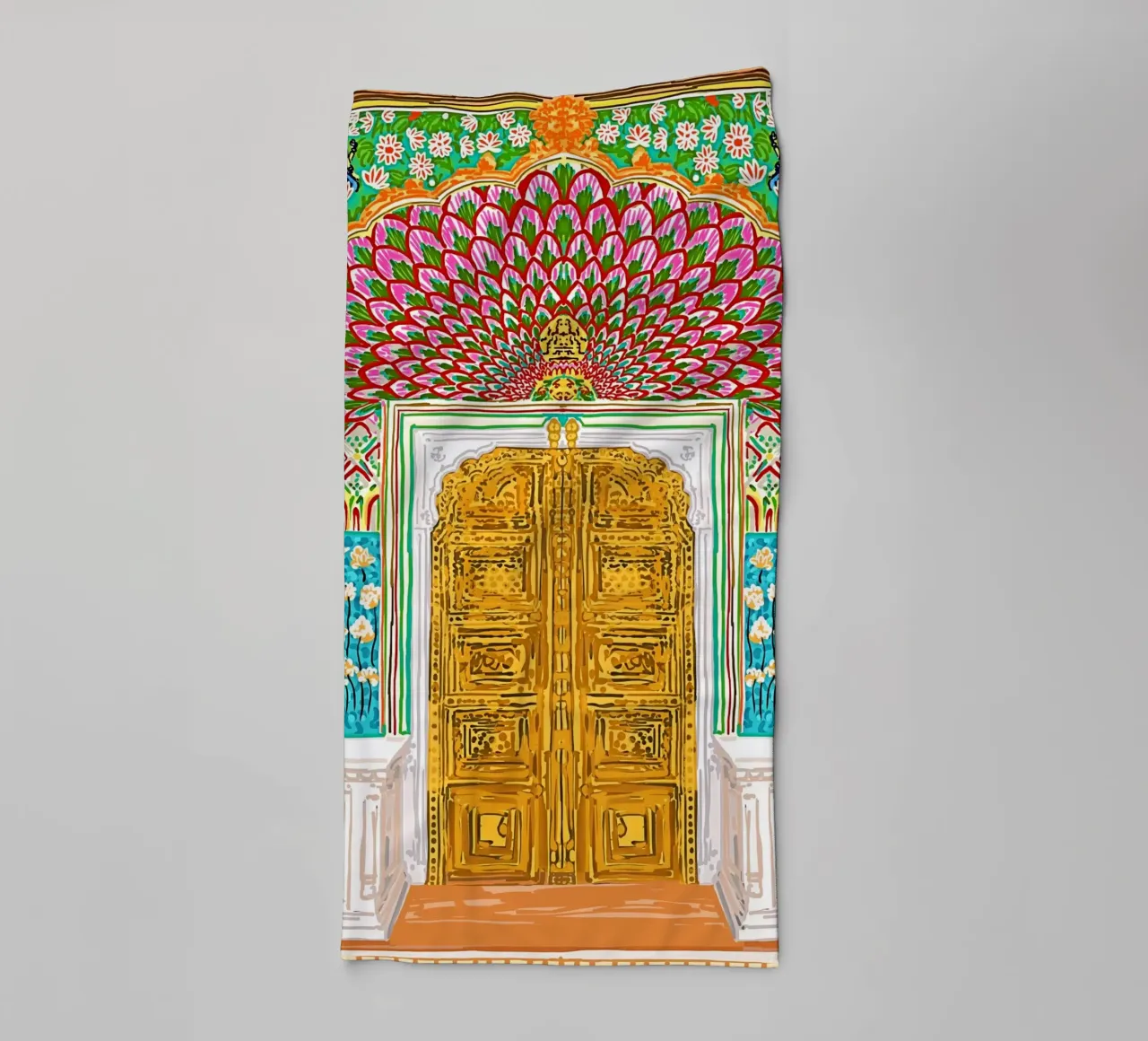 Ingresso al Palazzo di Jaipur asciugamano da bagno da 83oranges