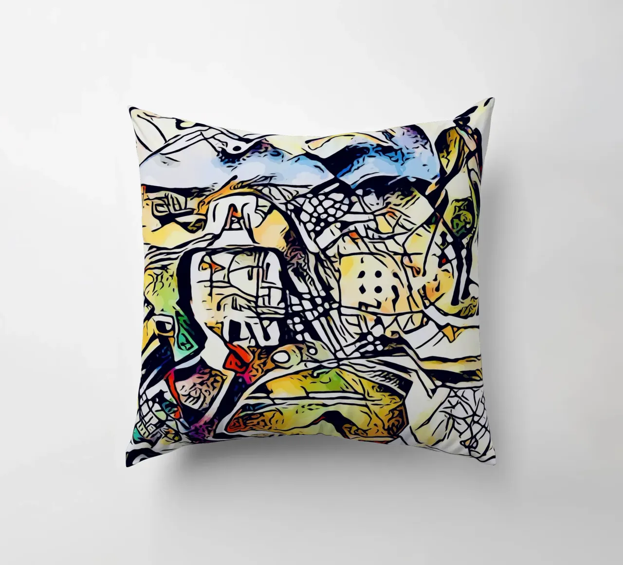 Kandinsky y Roma nº 1 cojín de ZAMART