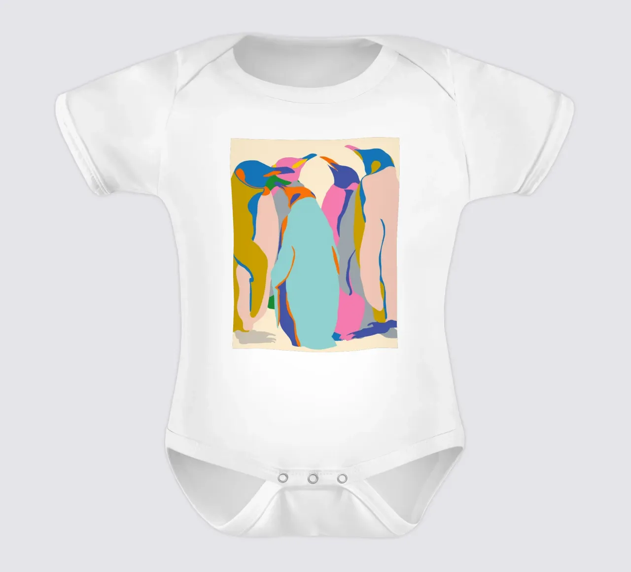 I pinguini di In It Together body neonato maniche corte da 83oranges