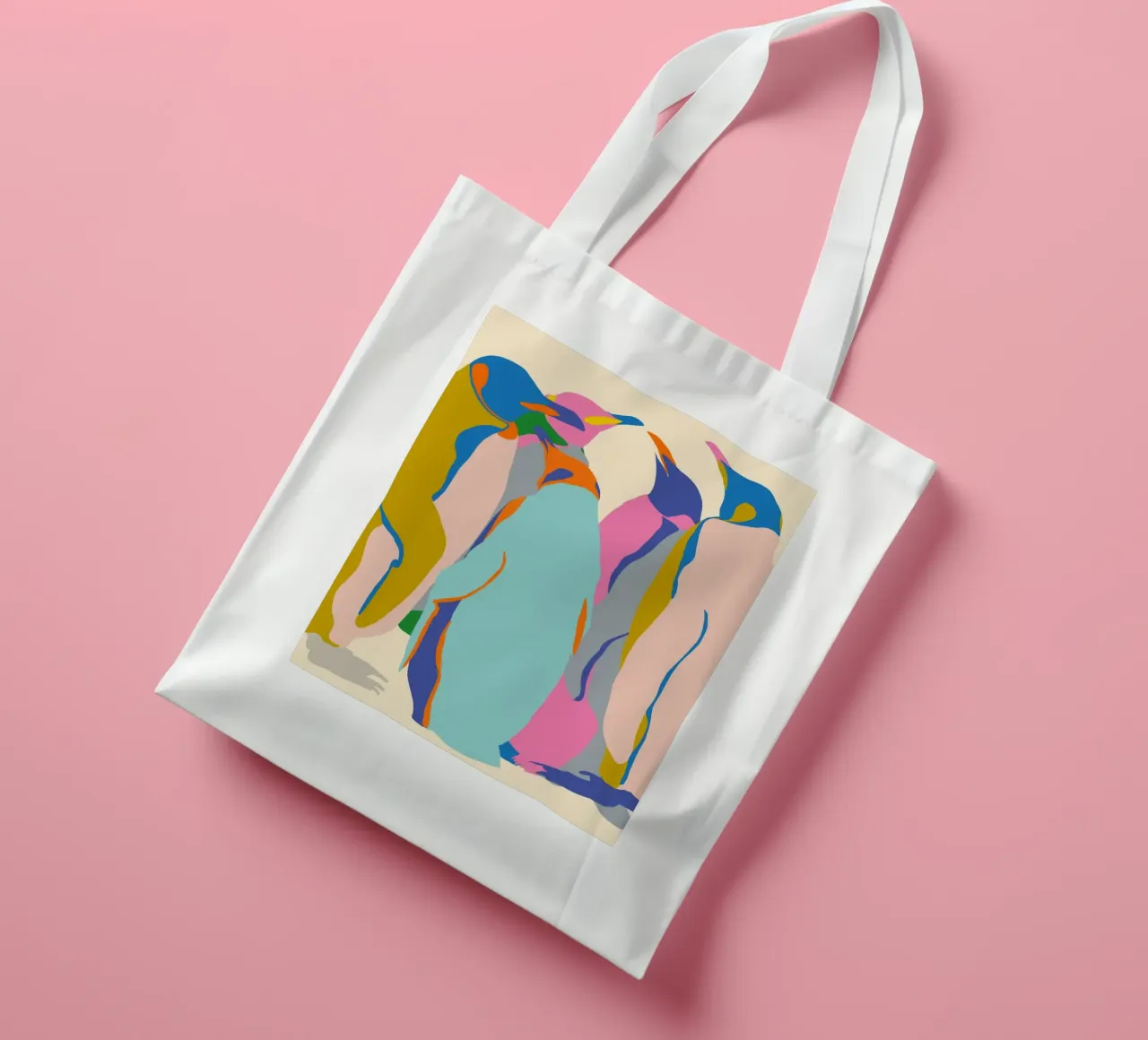 I pinguini di In It Together borsa in juta da 83oranges