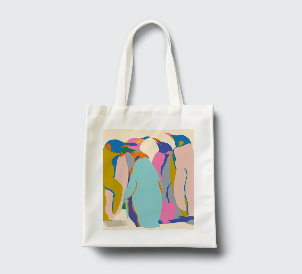 I pinguini di In It Together borsa in juta da 83oranges