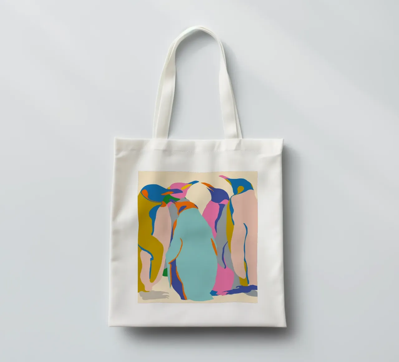 I pinguini di In It Together borsa in juta da 83oranges