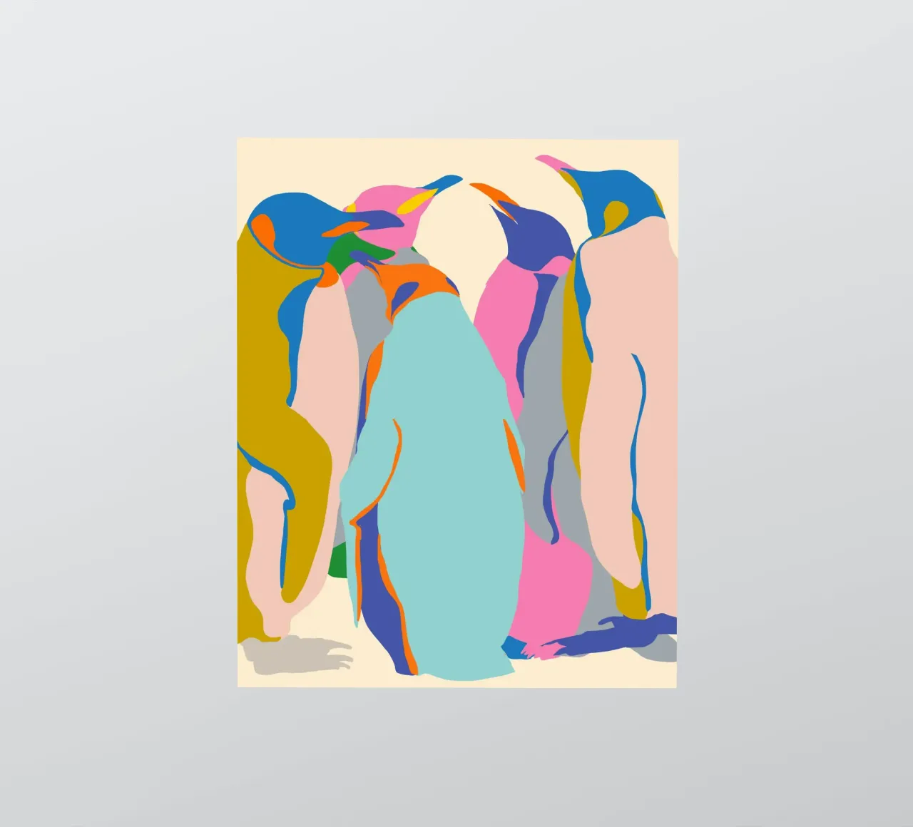 I pinguini di In It Together adesivo da 83oranges