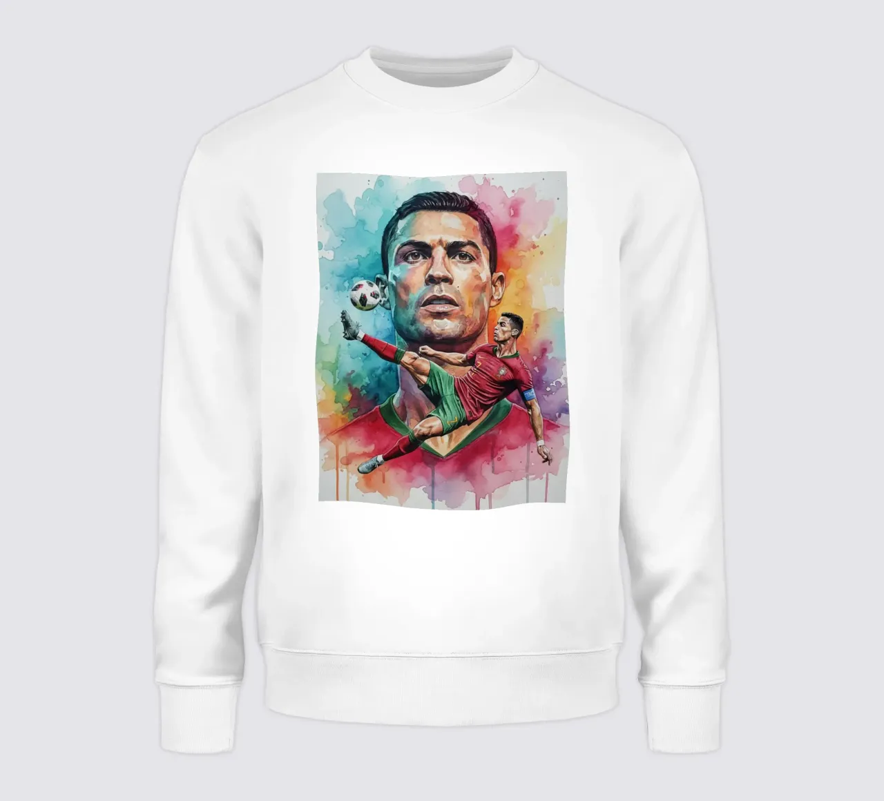 L'iconico calcio di bicicletta di CR7 felpa da Kalis