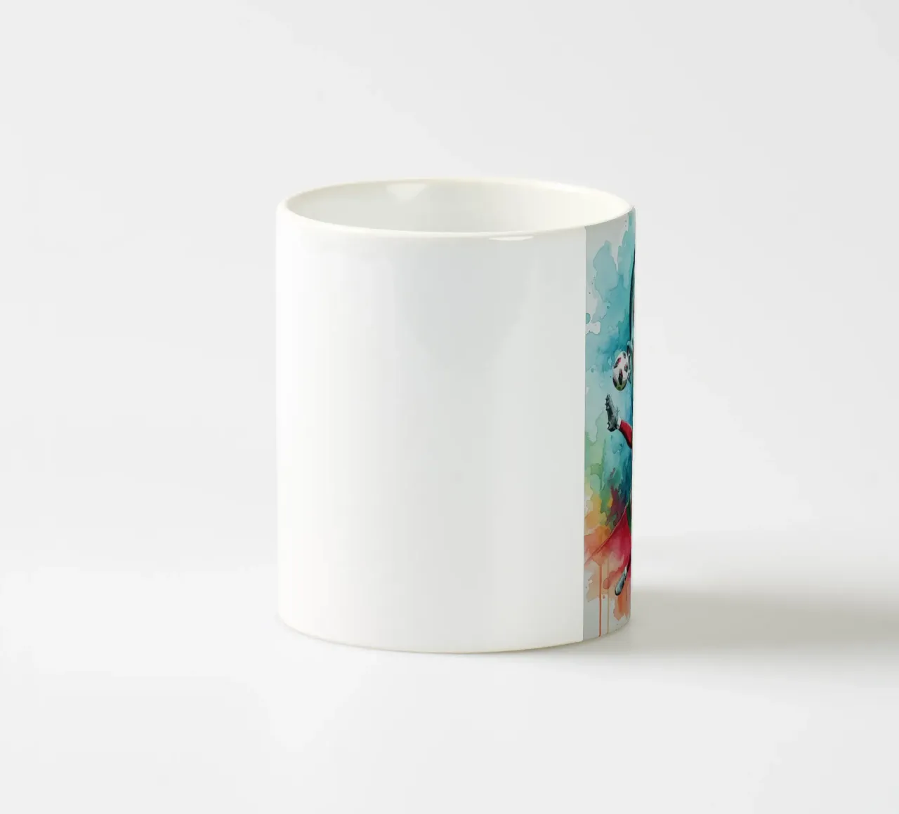 L'iconico calcio di bicicletta di CR7 tazza in ceramica da Kalis