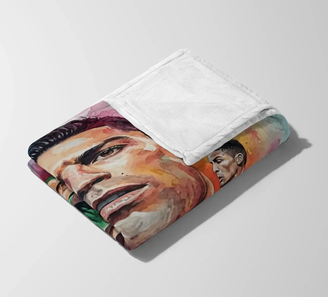 L'iconico calcio di bicicletta di CR7 coperta in pile da Kalis