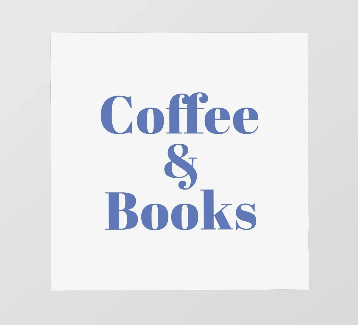 Coffee & Books telo in pvc da janamossmann