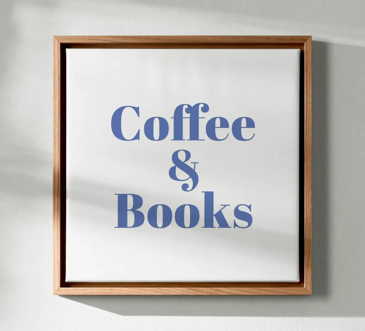 Caffè e libri tela da janamossmann