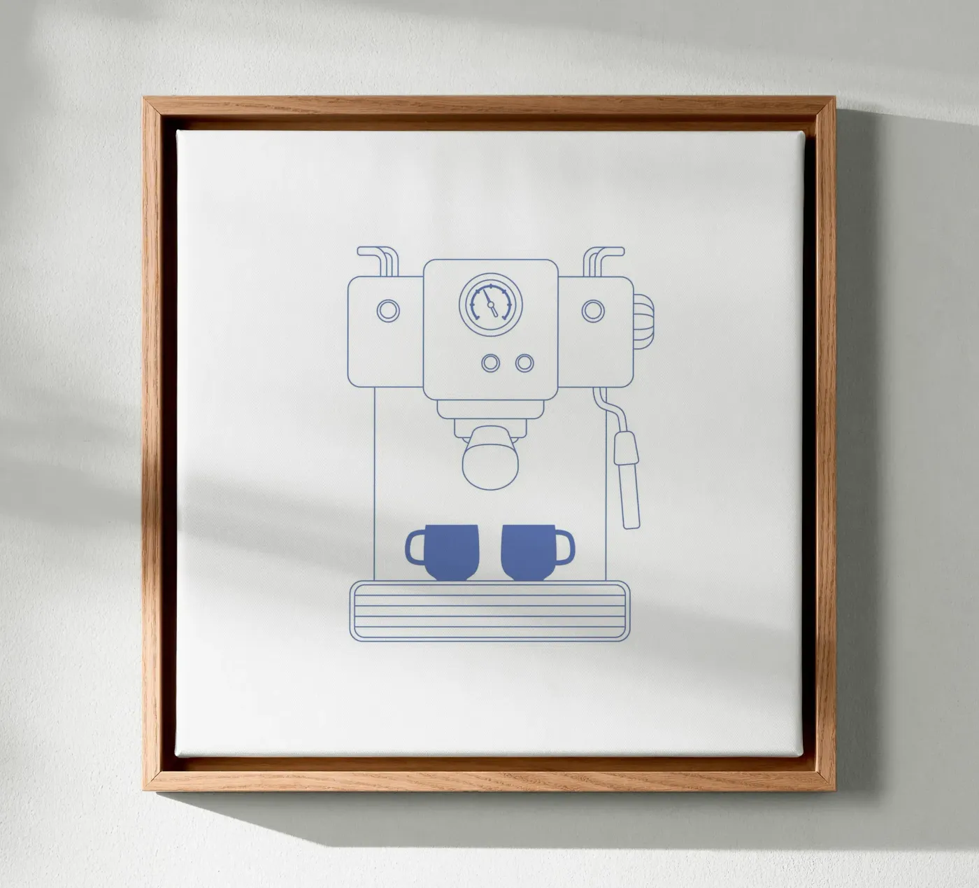 Macchina da caffè tela da janamossmann