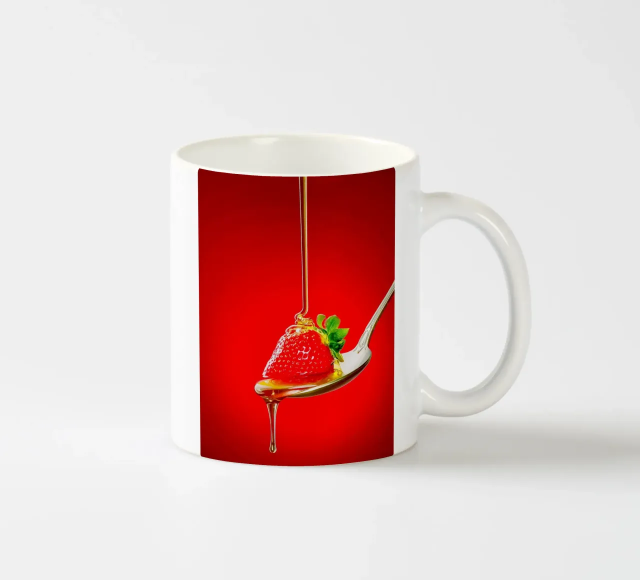 Fragola con miele tazza in ceramica da Juergen Wiesler