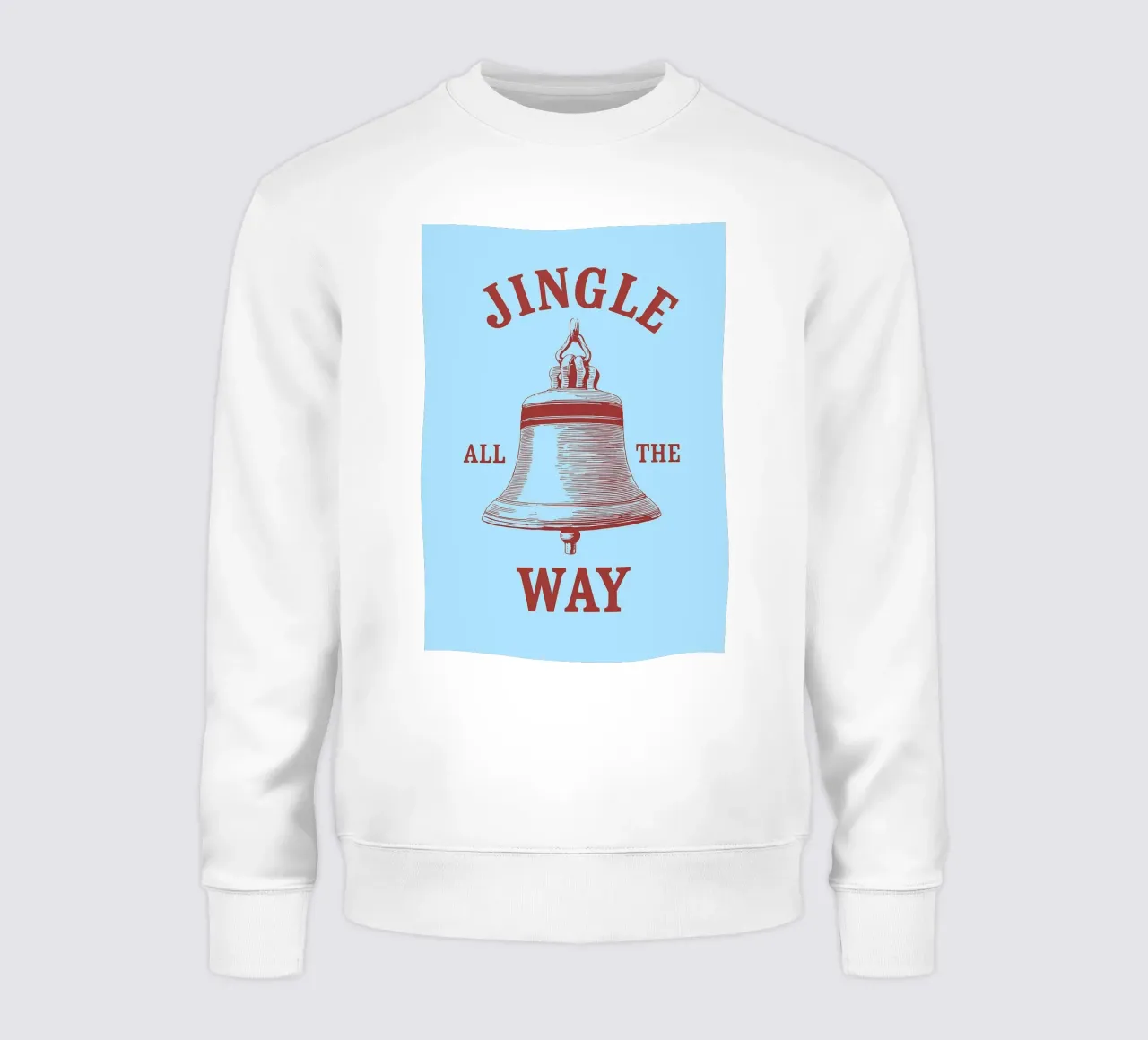 jingle all the way christmas felpa da Avocadoz