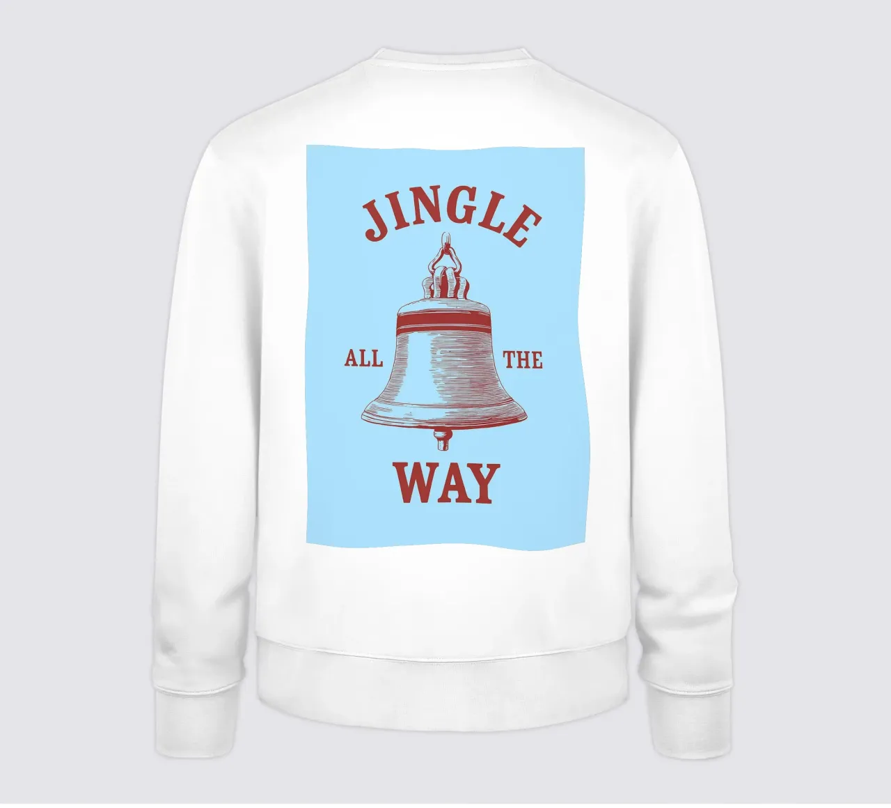 jingle all the way christmas felpa da Avocadoz