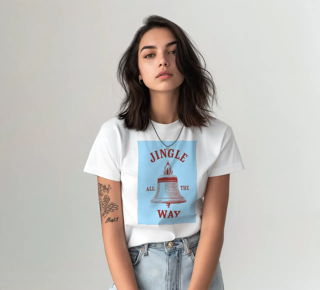 jingle all the way christmas t-shirt da Avocadoz